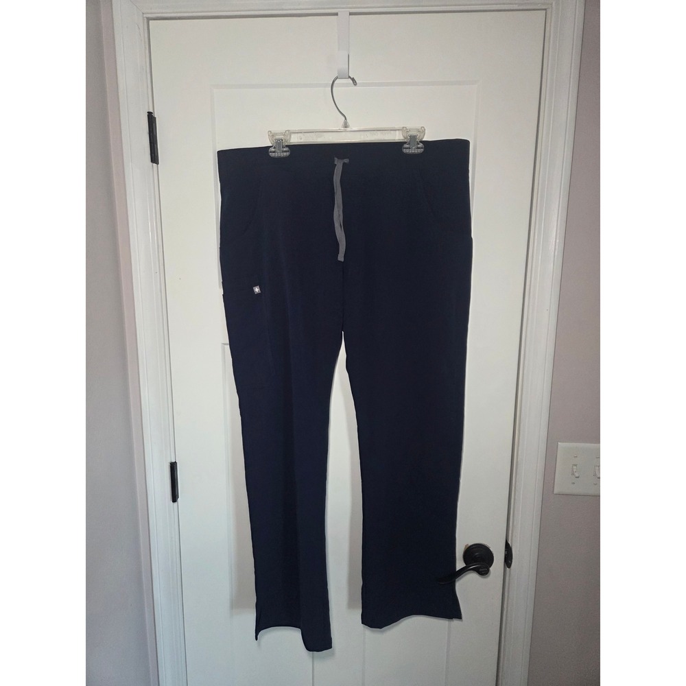 FIGS Kade Cargo Scrub Pants Navy Blue XL Technical Collection T21004 NWT